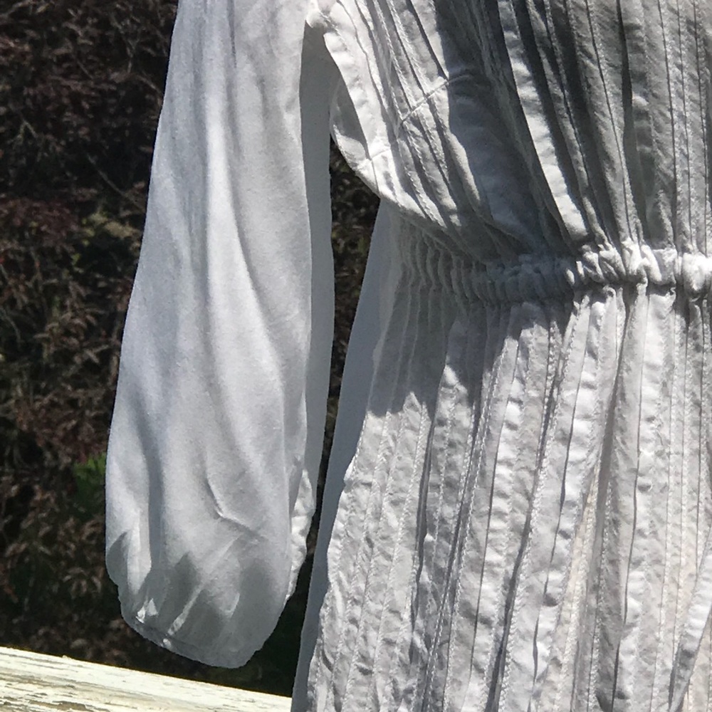  A PEA IN THE POD White Blouse Medium - Picture 4 of 8
